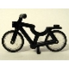 Part 4719c01 Black Bicycle, Complete Assembly (2-Piece Wheels) 